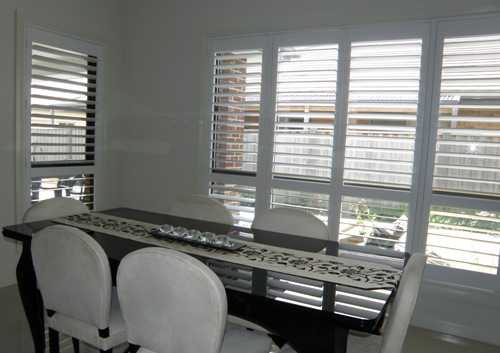 Pure White PVC Shutters